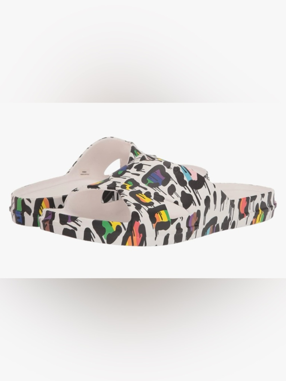 Cole Haan Findra Pool Slide Sandals Multicolor Leopard Women's Size 7